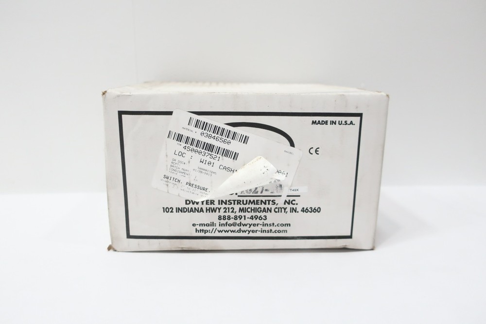 Dwyer 1627-10 Pressure Switch