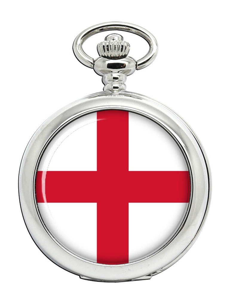 England Flag Pocket Watch