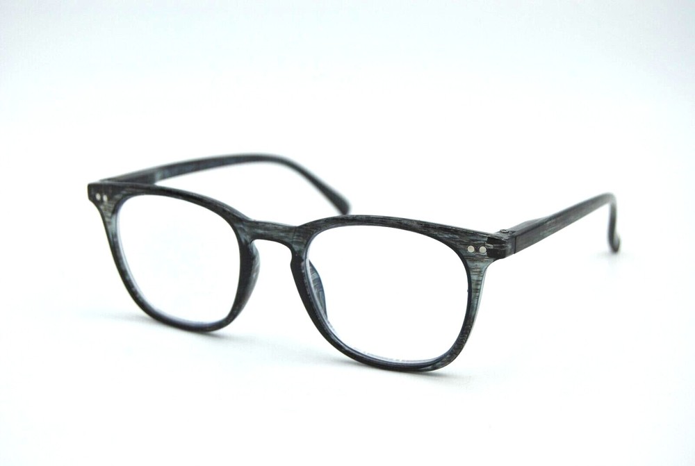 Blue Light Blocking Reading Glasses 132 GRY Translucent PD58.5mm PICK DIOPTER