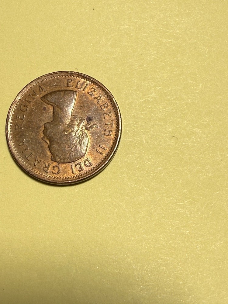 1962 Canada Penny -Rd -Circulated- Looking Coin