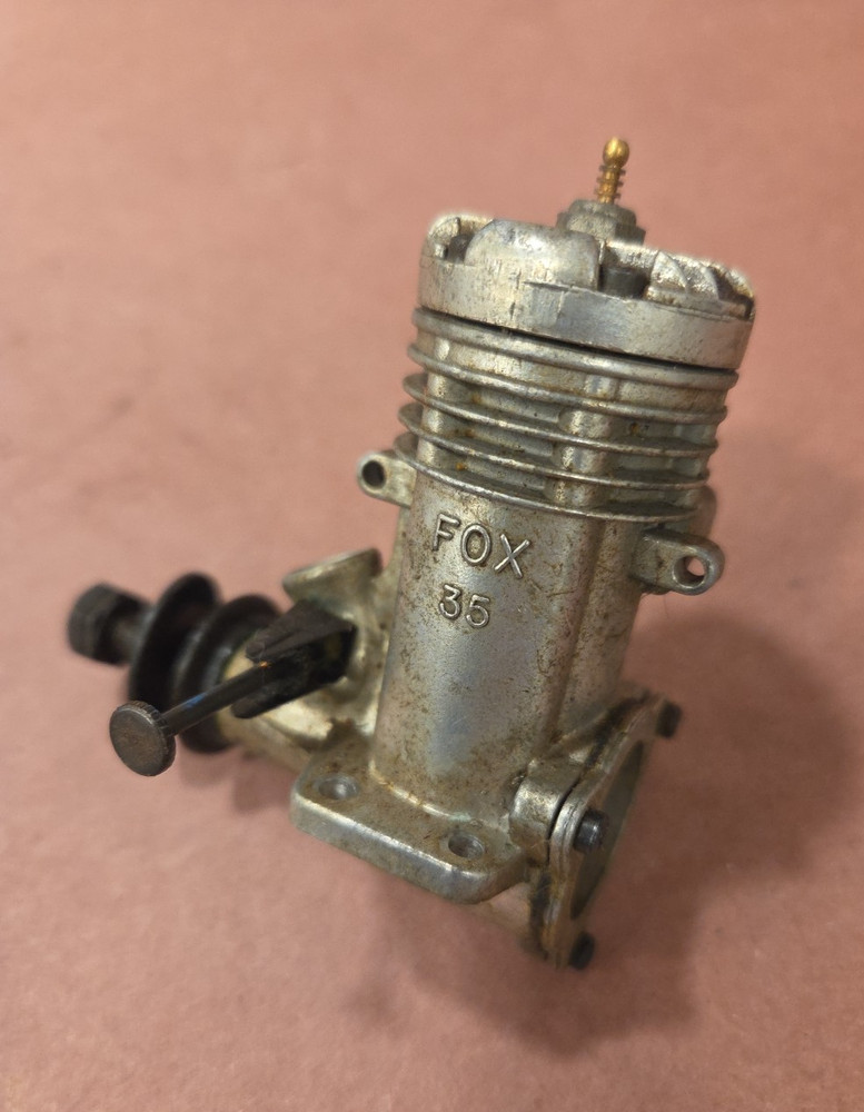 Fox 35 C/L Model Airplane Glow Engine Control Line