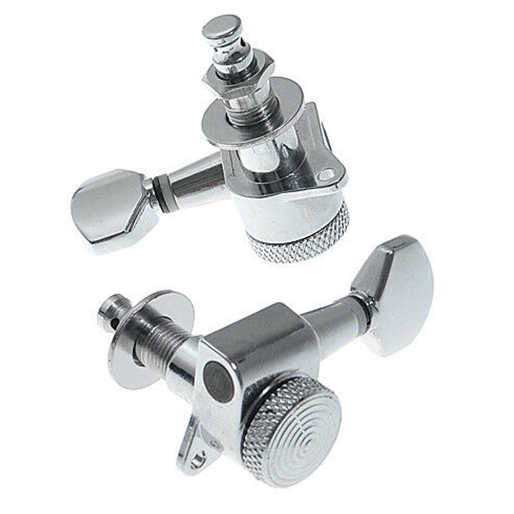 6R Inline Thread Guitar String Tuning Pegs Tuner Machine Heads Knobs Tuning Keys
