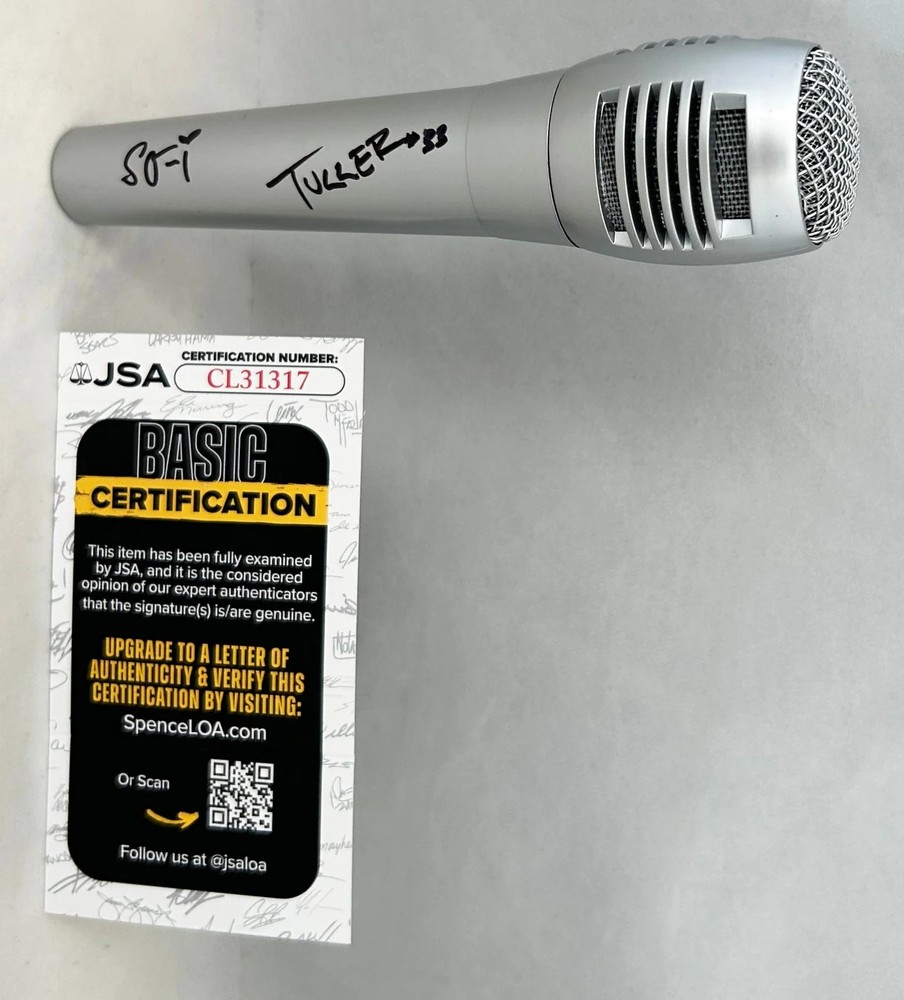 Sofi Tukker Signed Microphone JSA COA