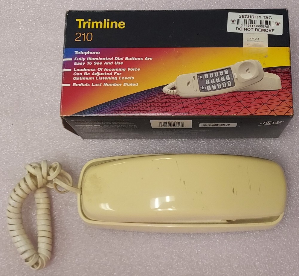 TRIMLINE 210 TELEPHONE - AT&T - PREOWNED