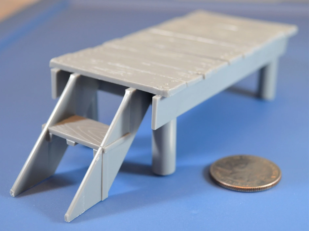 Marx Loading Dock Platform Gray