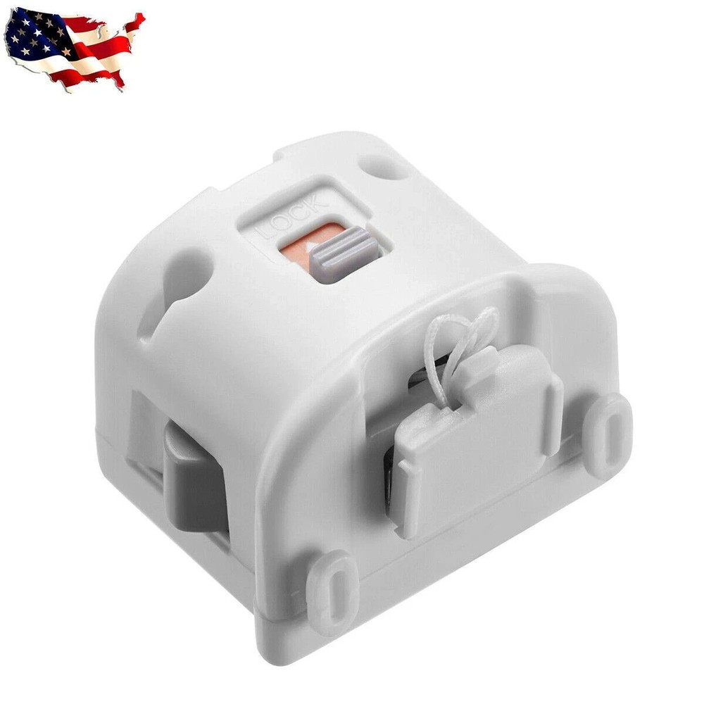 Motion Plus Adapter Sensor w/ Silicone Sleeve for Nintendo Wii Remote Controller