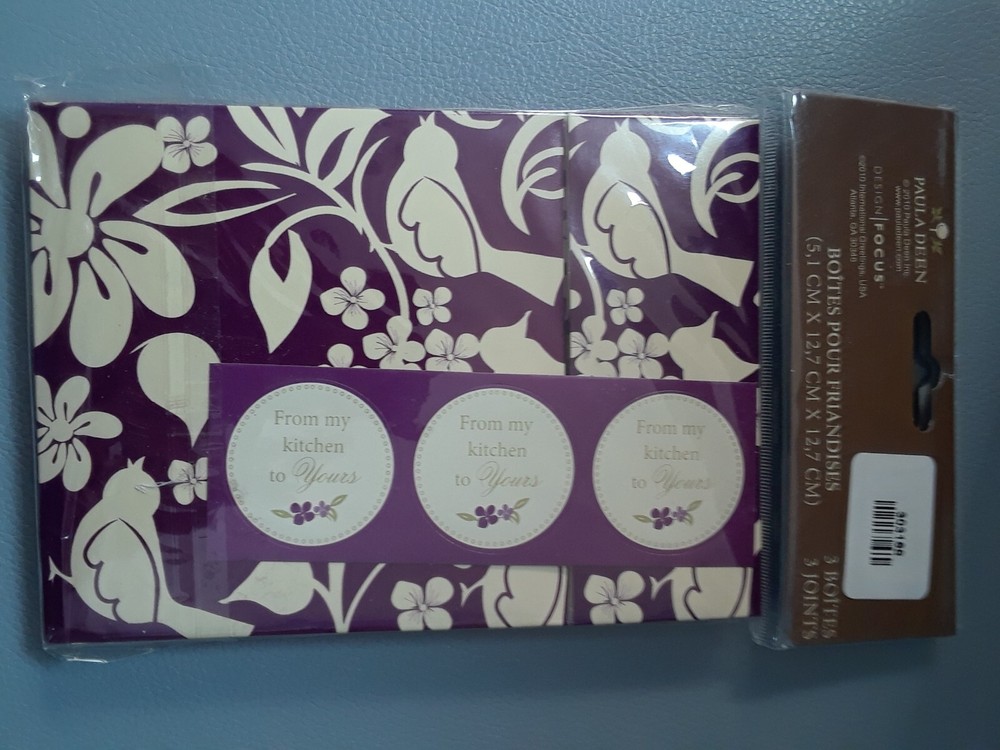 Paula Deen entertaining treat boxes