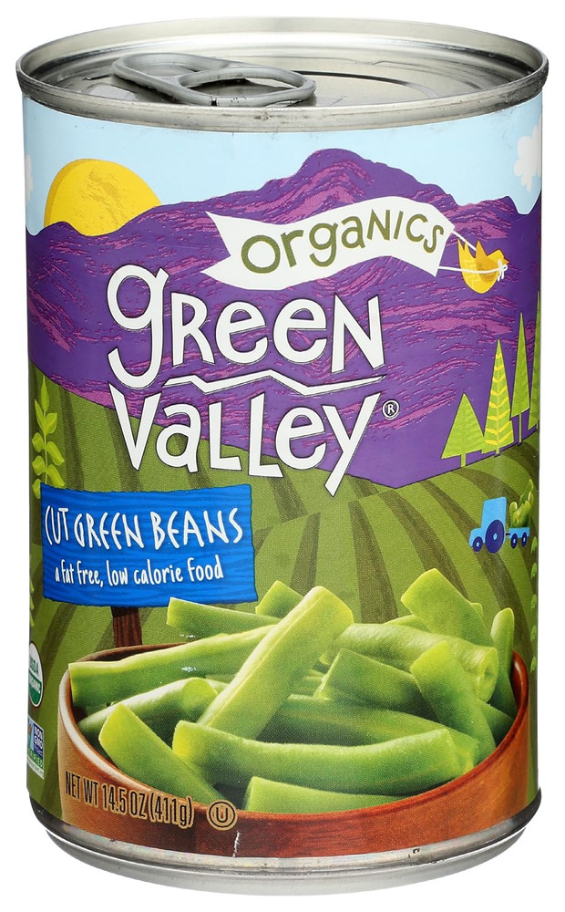 Organic Cut Green Beans, 14.5 OZ