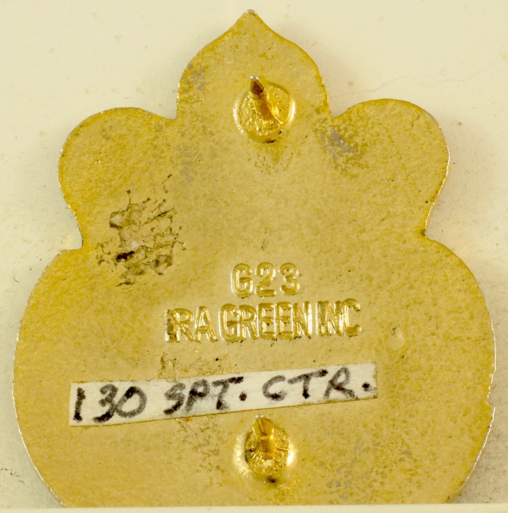 130th Support Center Crest DI/DUI CB G23 HM