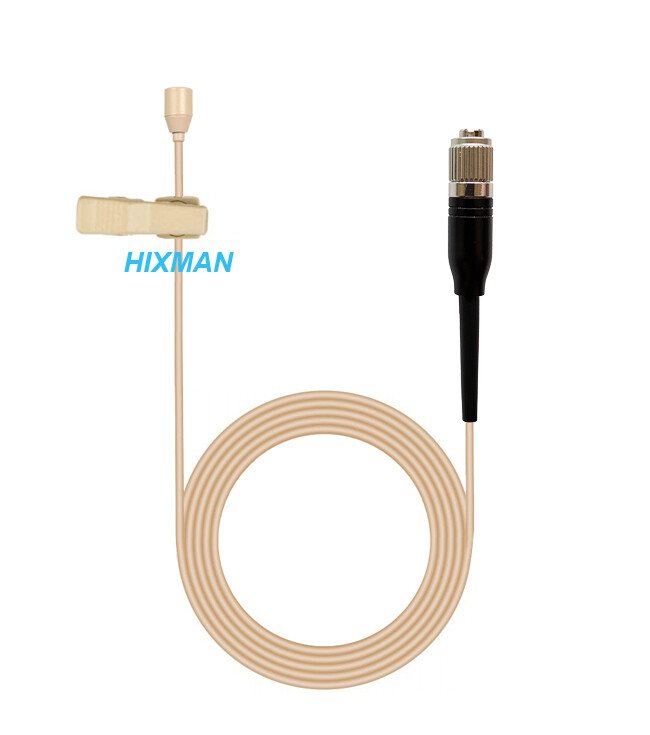 HIXMAN LM2 Lavalier Laple Mic For Audio Technica Transmitter cH-style connector