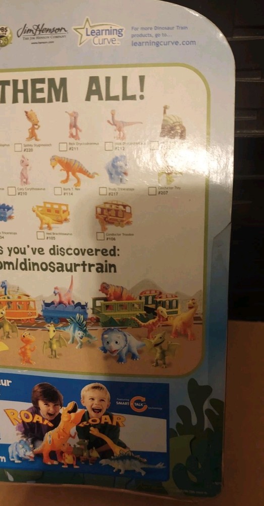Learning Curve Dinosaur Train Mr. Einiosaurus Ernie & Daphne