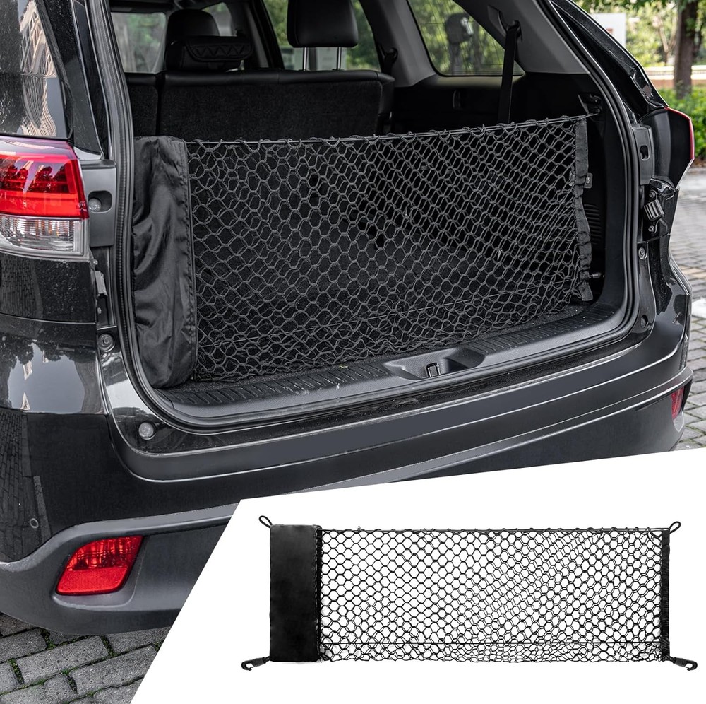 Double-Layer Envelope-Style High-Density Mesh Trunk Organizer