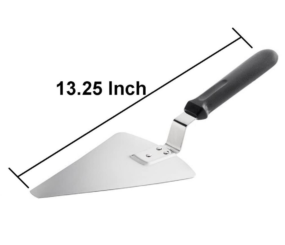 Bits N Things 13.25" Extra Large Pizza/Pie/Cake Server with Black Offset Hand...
