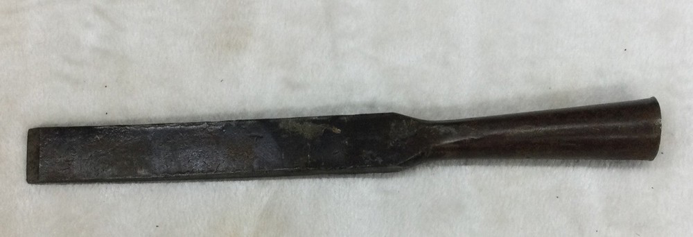 Vintage Underhill Edge Tool 1” Timber Framing Chisel, Wood Handle Missing