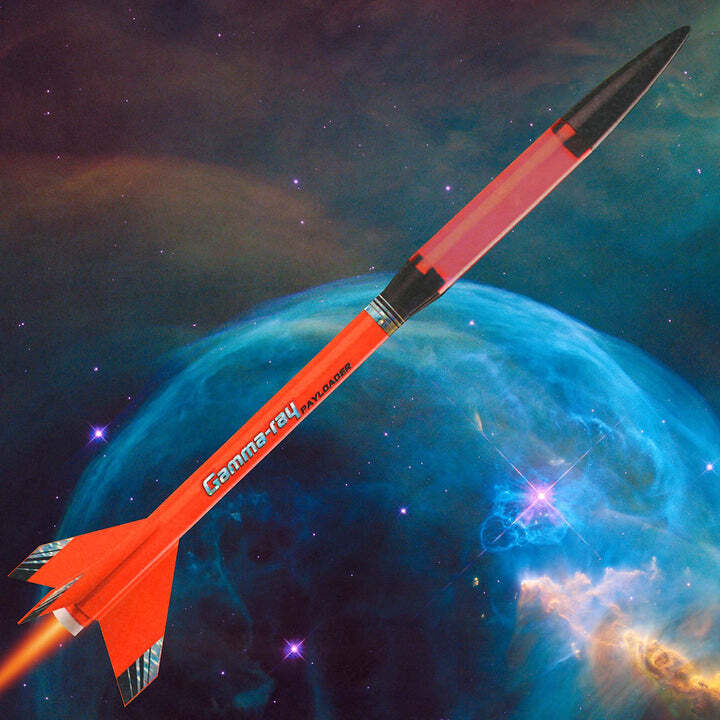 Quest Flying Model Rocket Kit Gamma Ray  QST 2004