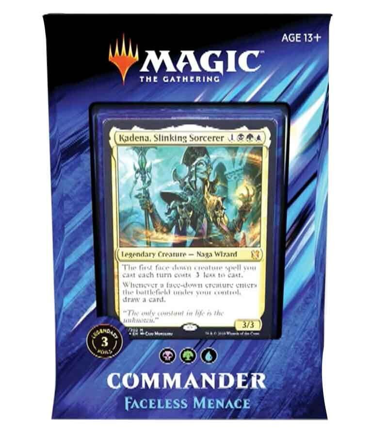 FACELESS MENACE Magic the Gathering MTG Commander 2019 Deck Sealed MIB