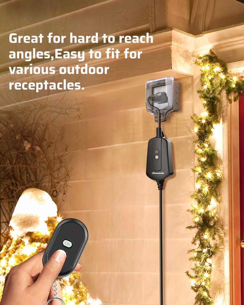 DEWENWILS Remote Control Outlet Switch Wireless Remote Control Outlet Switch