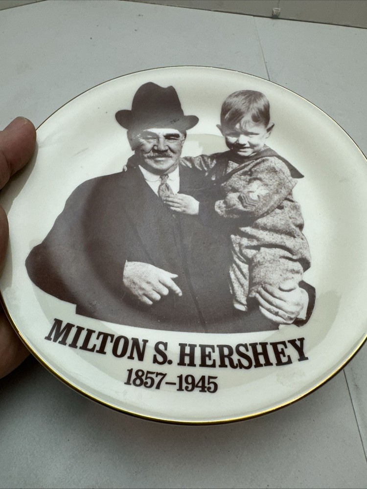 Milton S Hershey Commemorative Plate