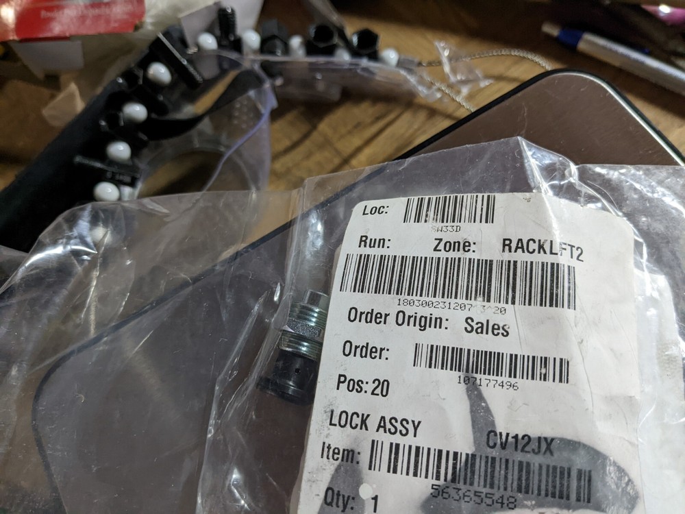 NILFISK ADVANCE #56365548 Lock Pin Assembly