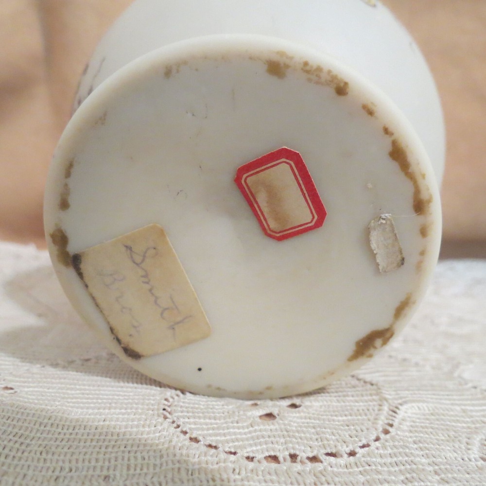 Antique Hand Painted Smith Brothers Perfume Atomizer Base Hand Painted Cupids
