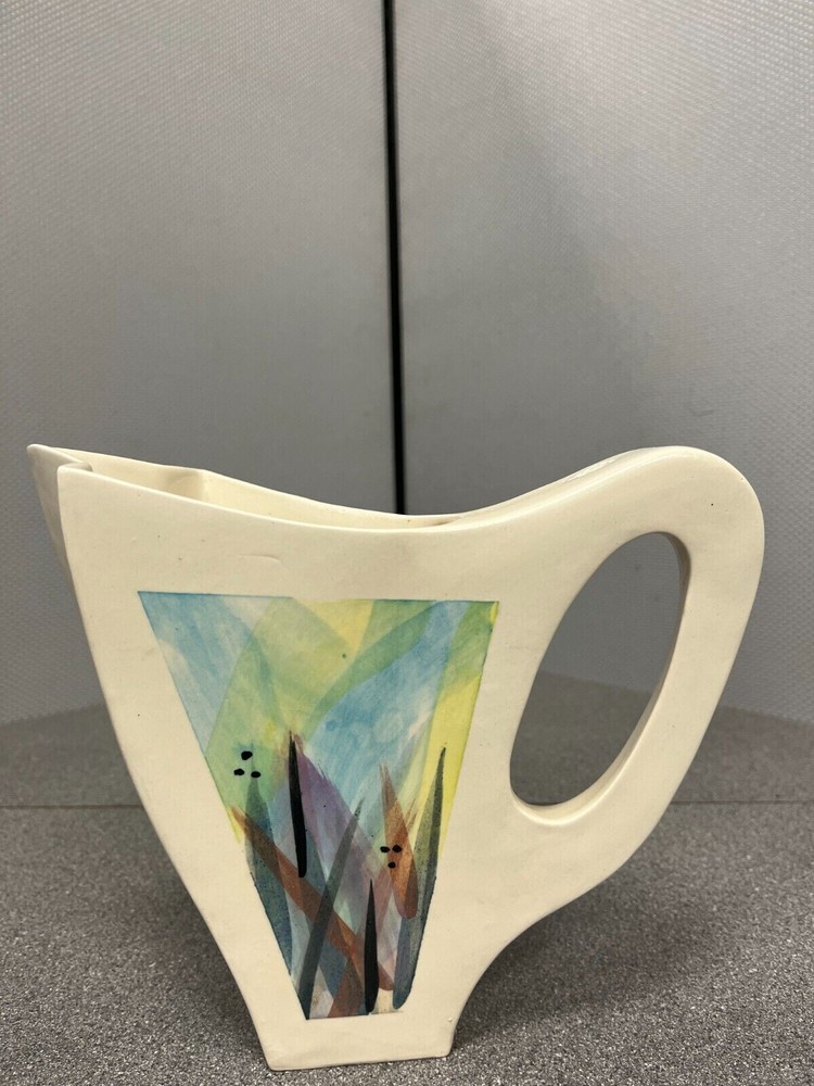 Ceramic Pitcher With Matching Ceramic Cups Minimalist and Elegant