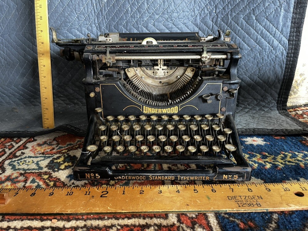 Underwood Typewriter Standard No 5