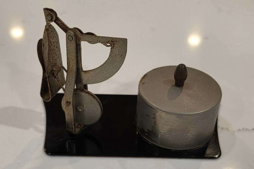 Vintage Postal Scale with Stamp Dispenser