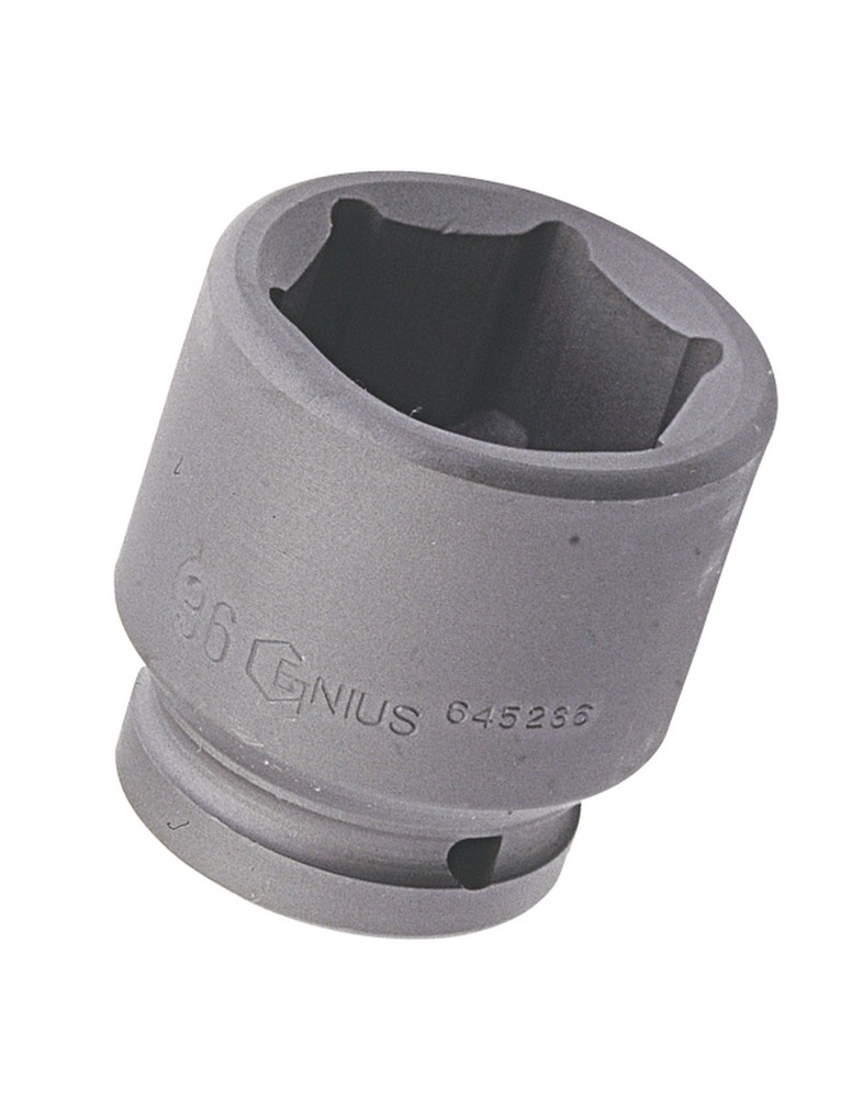 Genius Tools 3/4" Dr. 19mm Impact Socket (CR-Mo) - 645219