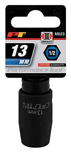 Performance Tool M823 1/2" Dr 13mm 6pt Impact Socket