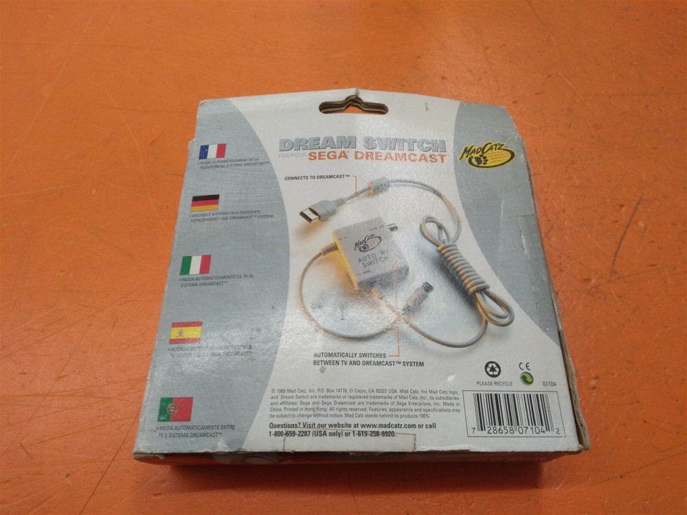 ⭐️⭐️⭐️⭐️⭐️ Dream Switch Auto RF Switch Sega Dreamcast