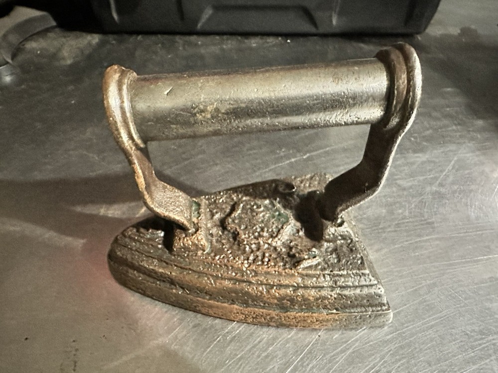 antique cast iron sad iron