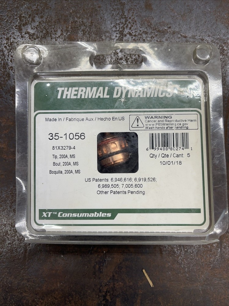 Thermal Dynamics 35-1056 Tip 200A Ms 5 pack
