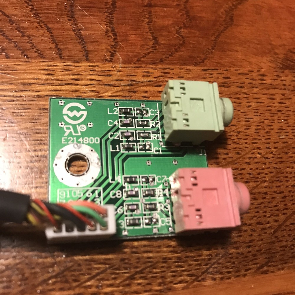 Gateway E2000 Motherboard Front Panel Audio Connector for Hobby Projects