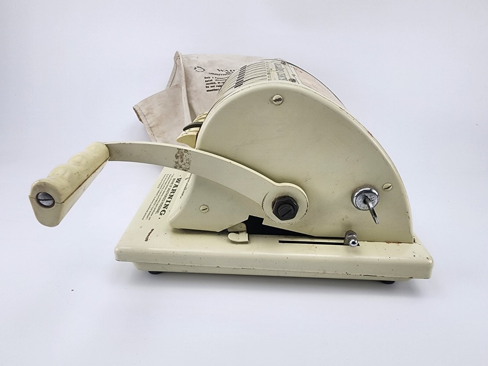 Paymaster Series S-1000 Check Writing System • With Key & Cover