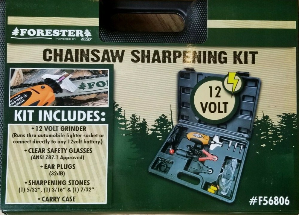 Forester - All In One 12V Chainsaw Chain Sharpening Kit