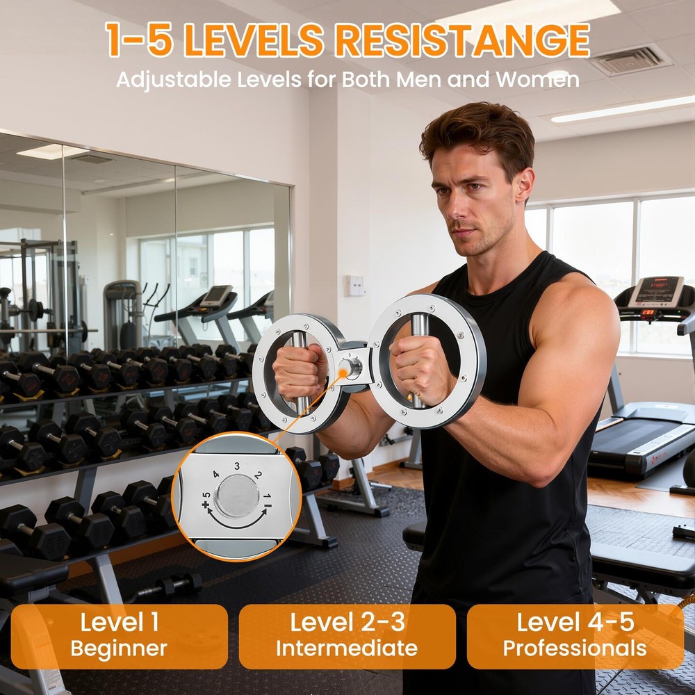 Spinning Burn Rotator Machine Arm Workout Equipment Forearm Trainer