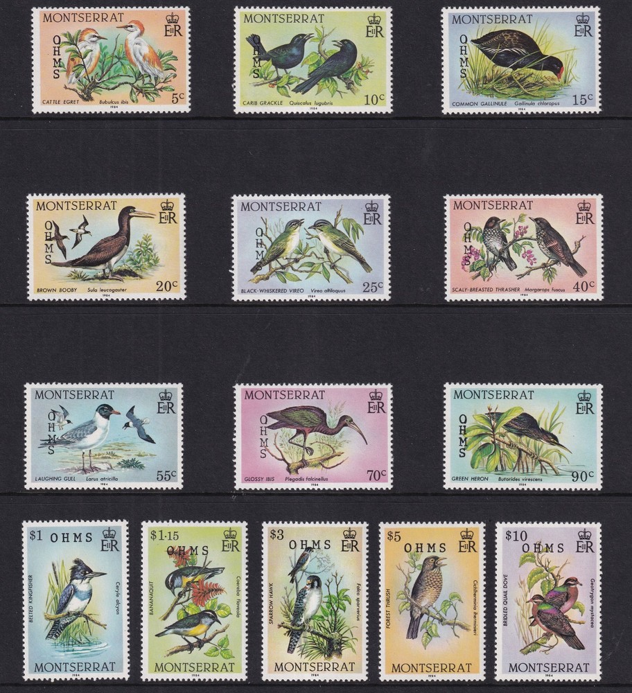 MONTSERRAT 1985 SGO62-O75 MNH