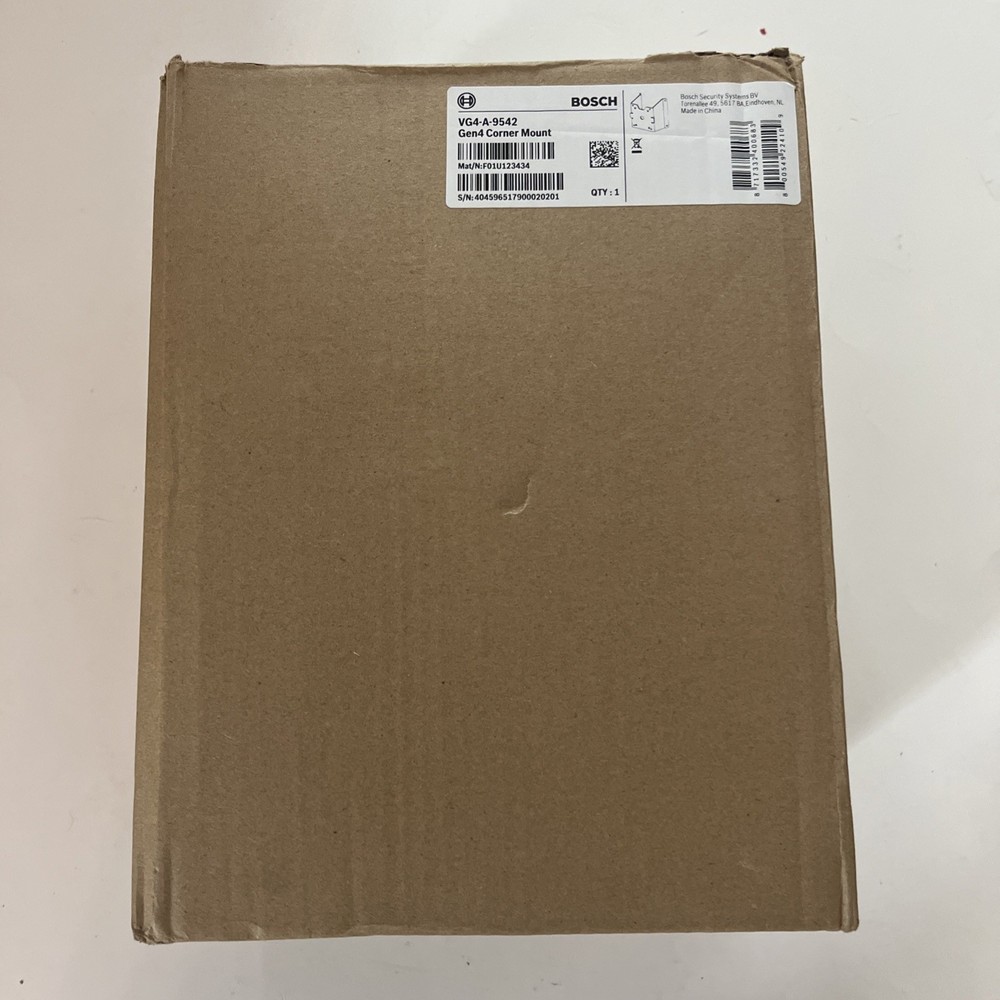 Bosch VG4-A-9542 Gen4 Corner Mount Adapter Camera Bracket
