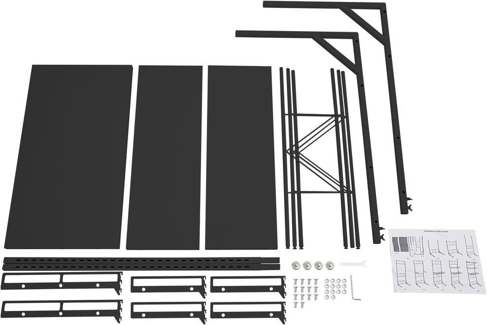 3-Tier Multi-Functional Washing Machine Shelf Adjustable Laundry Storage Shelf