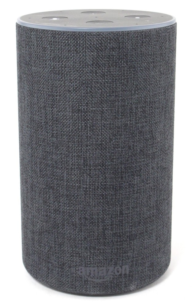 Amazon Alexa Echo 2nd Gen XC56PY Bluetooth Charcoal Smart Speaker; 6177358