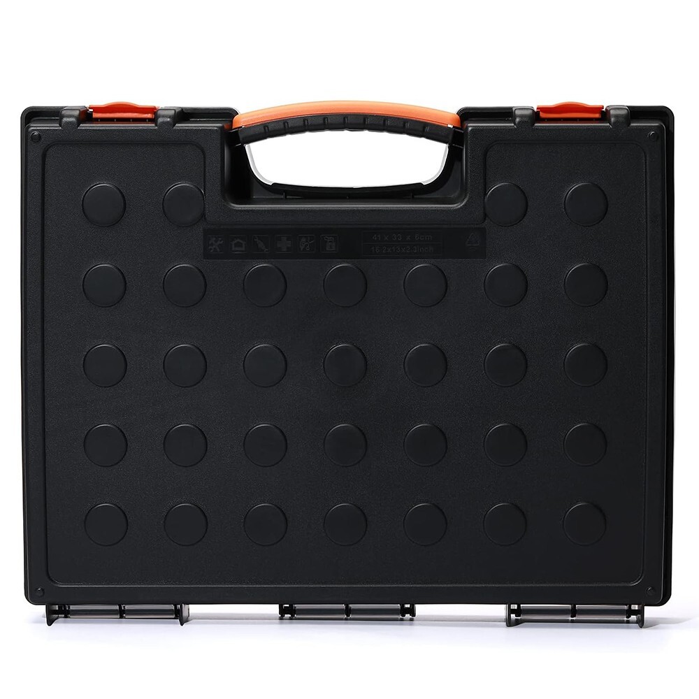 Multi-Purpose Toolbox Professional Organizer w 22 Bin Compartments Box Organizer