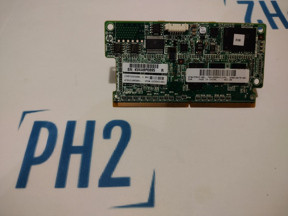 HPE 633543-001 610675-001	2GB P-Series Smart Array FBWC Cache Module