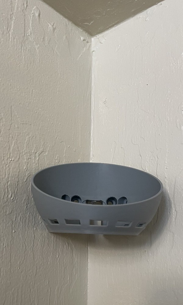 2-Pack Echo Dot 4/5 Wall & Corner Mount Bracket Holder Accessory GRAY!!