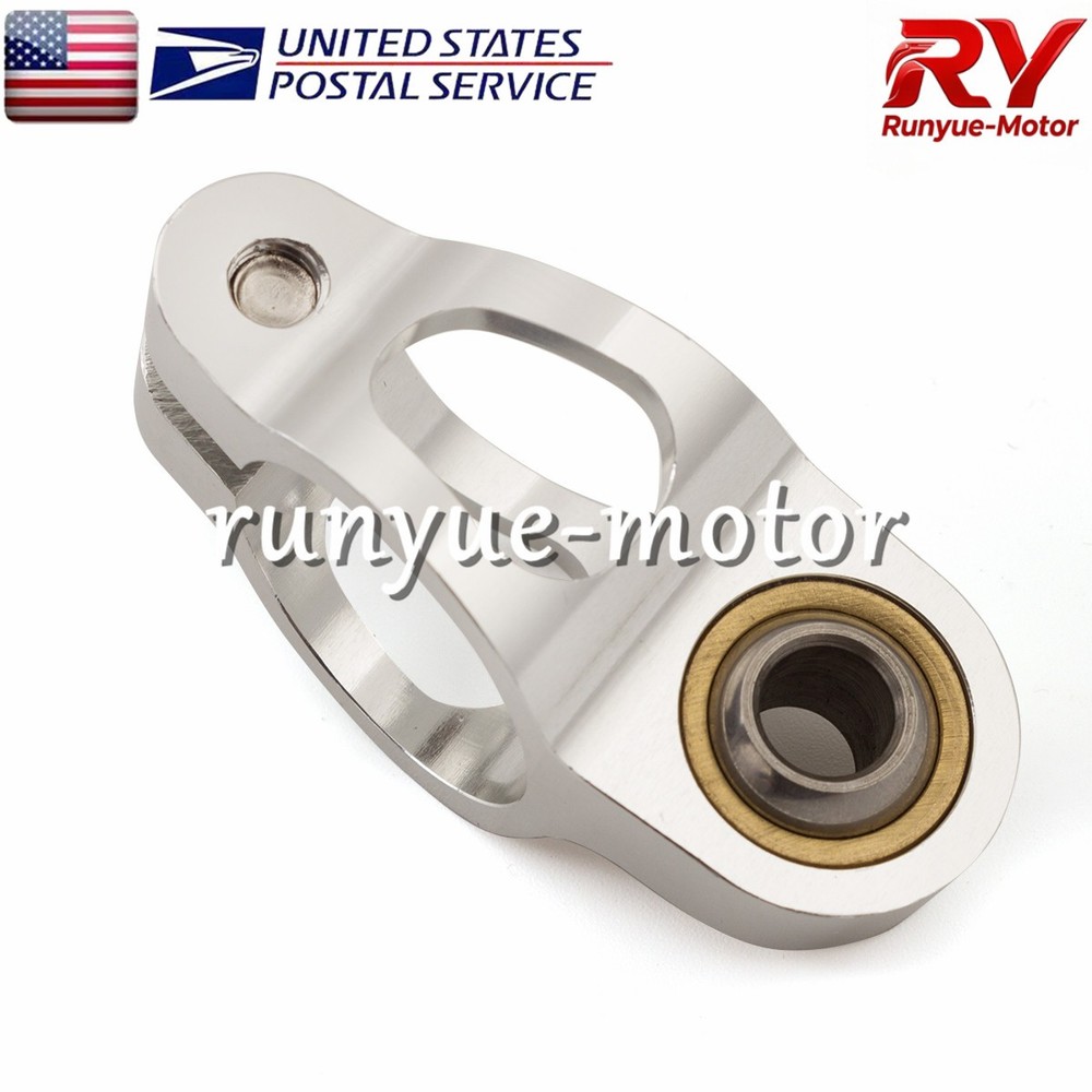 FXCNC Adjustable Steering Damper Stabilizer Linear Control Universal Aluminum