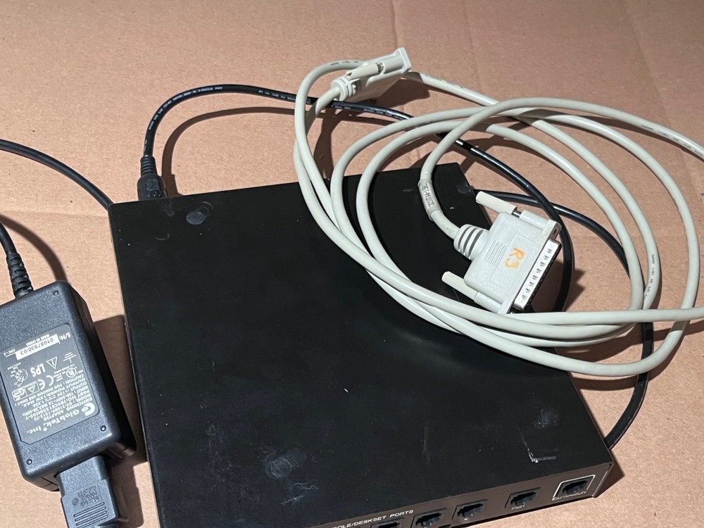 Motorola L3208A Digital Junction Box Controller GlobTek AC Adapter Cable