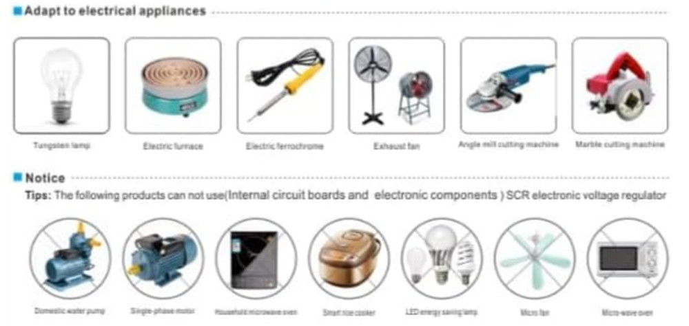 Speed Variable Controller Adjuster 120V 15A US Plug for Vent Blower inline Fan