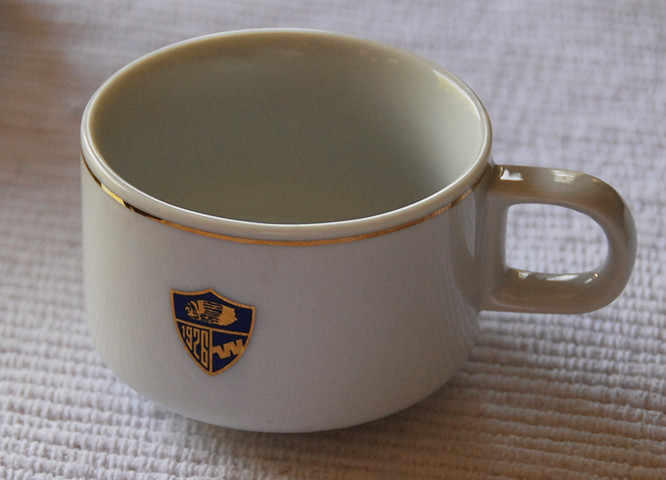 Western Airlines Small China Coffee Cup