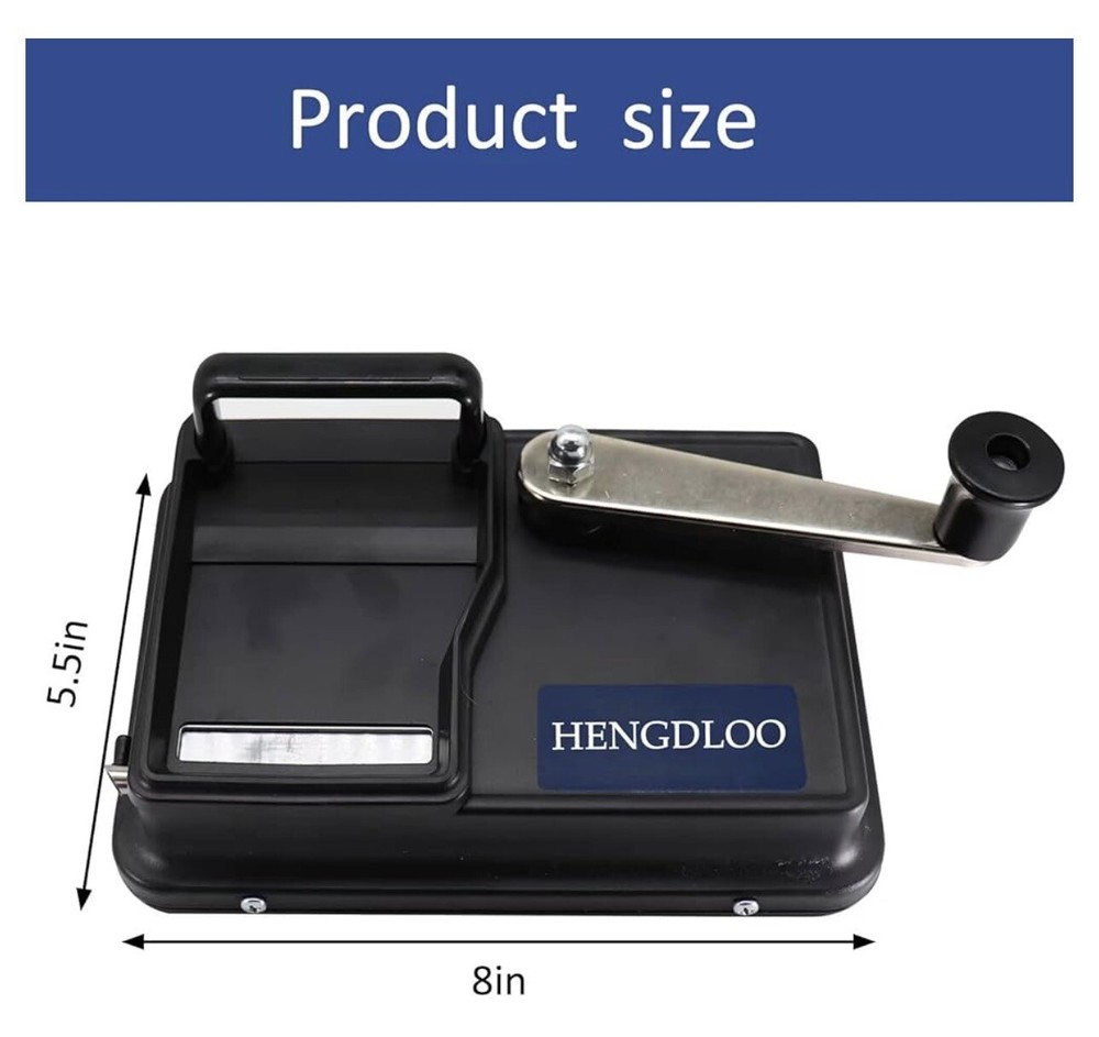 Cigarette Rolling Machine, Tobacco Hand Operation Injector Maker Roll ⭐️READ