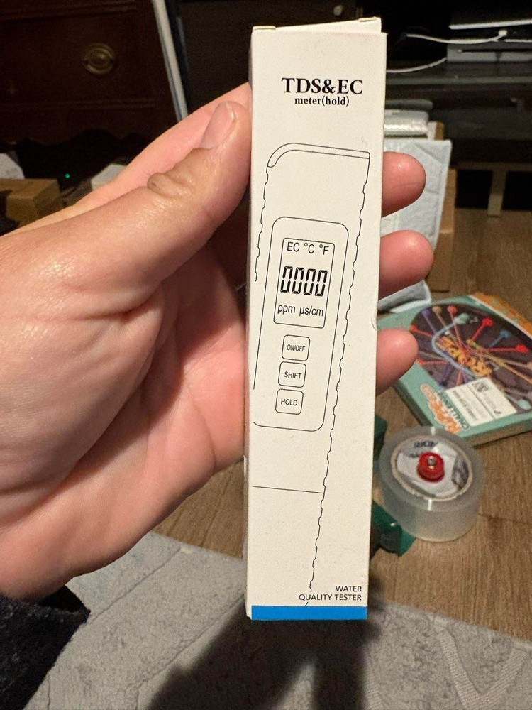 Digital TDS Water Tester – Portable Meter for Drinking, Pool, Hydroponics