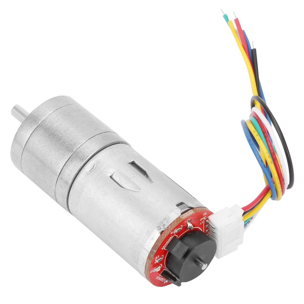 DC 12V Encoder Gear Motor High Power For Robot RC Car DIY Excellent↑